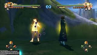Naruto Ultimate Ninja Storm 4- Pains All Mighty Push And Sasukes All Mighty Push