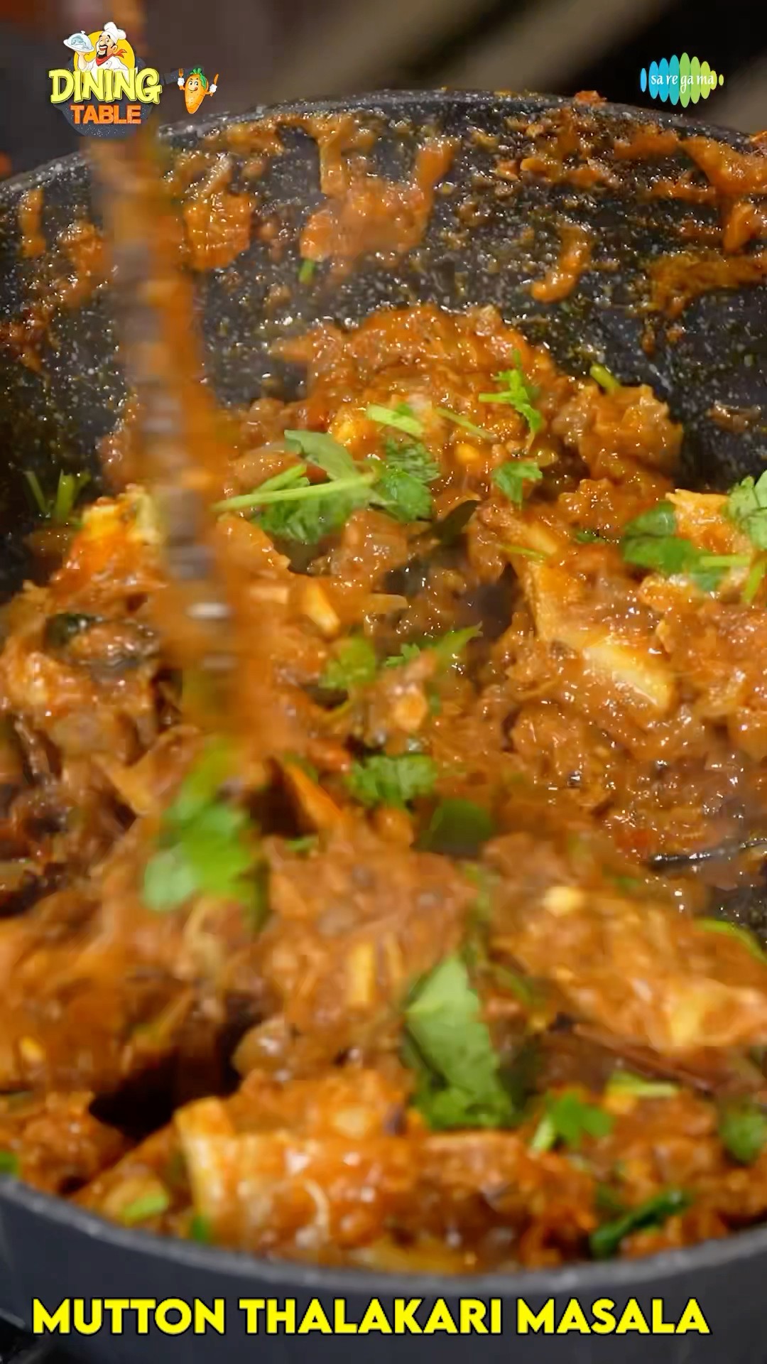 Mutton Thala Kari Masala | Goat head Fry | Healthy Non Veg Recipe | Dining Table #shorts #ytshorts