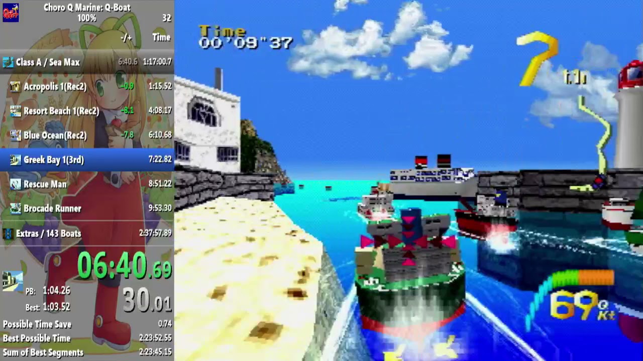 チョロQマリンQボート 100% in 2:31:20