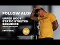 Upper body stretch sequence shoulder chest and neck