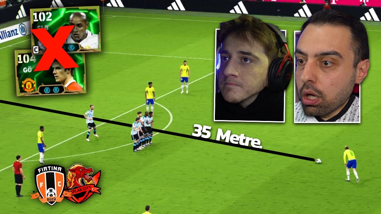 KAKÂ İÇİN İNTİKAM VAKTİ ! CARLOS VS BECKHAM !! BEKO 35 METRE FRİKİK 🔥 EL Pesico 2025  Ümidi vs Emjan