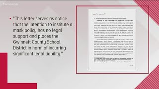 Parents threaten lawsuit over Gwinnett Public Schools mask mandate