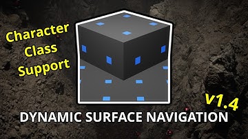 Dynamic Surface Navigation v1.4 - Release Trailer - UE Plugin