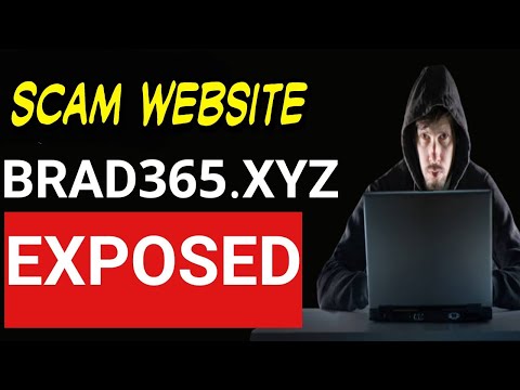 BRAD888.COM/BRAD365.XYZ SCAM REVIEW: Is brad365.xyz legit or a SCAM?