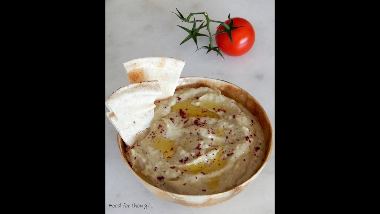 Pratik Yemek Tarifleri: Baba ghanoush (Lübnan patlıcan salatası)