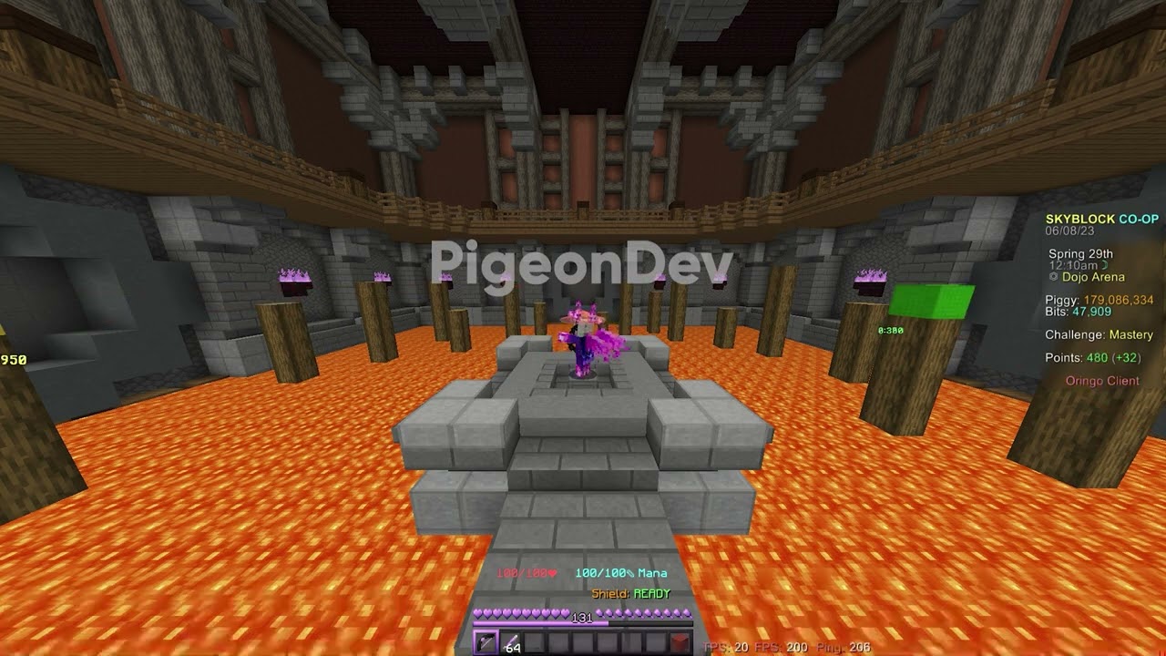 [UNPATCHED] Dojo Helper | Black Belt Guide | Oringo Client | Hypixel Skyblock