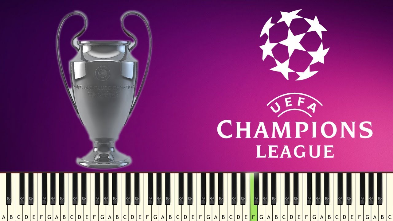 UEFA Champions League Anthem - EASY PIANO TUTORIAL