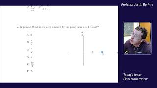 Final Exam Review | Saturday Night Math | Calculus 2