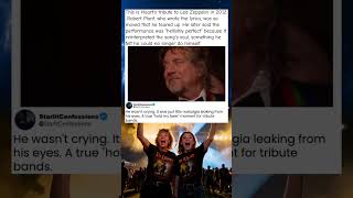 Plant's Tears Say It All #LedZeppelin #Heart #RobertPlant #StairwayToHeaven #KennedyCenterHonors