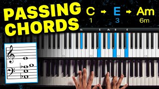Passing Chords for Beginners  EVERY Musician Should Learn