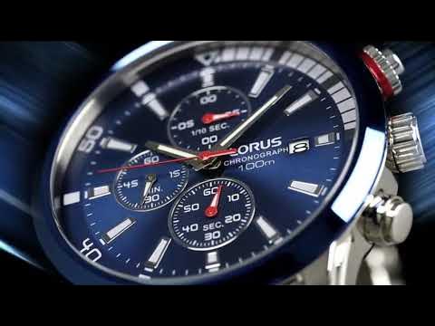 Zegarek Lorus Quartz Classic Chronograph RM359CX9 - YouTube