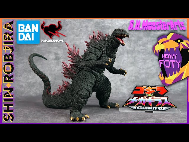 S.H.MonsterArts: Godzilla (2000) | Figure Review - YouTube