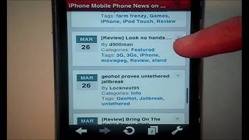 Opera Mini Web Browser For iPhone | iPod Touch !