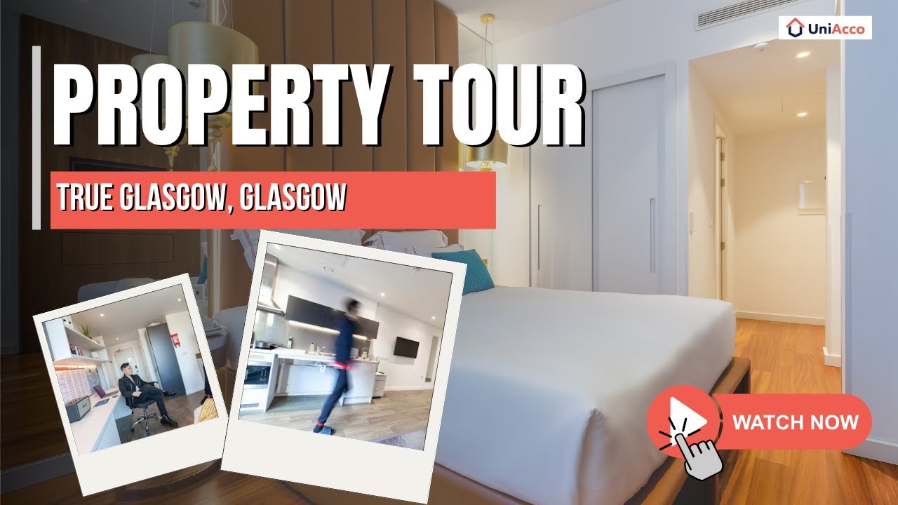 Room Tour | True Glasgow Shared Kitchen | Student Accommodation in Glasgow | UniAcco