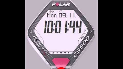 Polar CS500  Getting Started