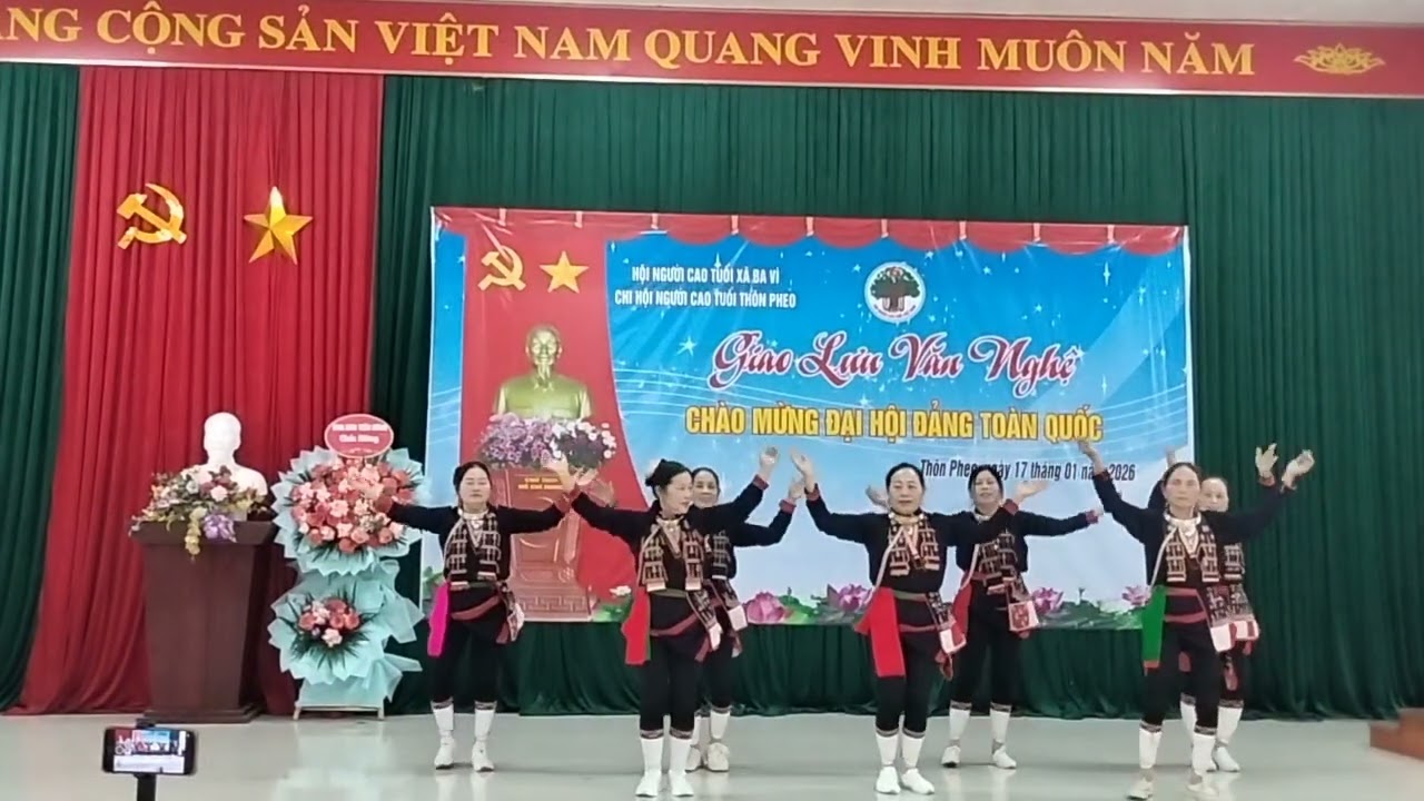 NCT, thôn hợp nhất vì,giao lưu VN, tại thôn pheo xã ba vì,17/2/2026