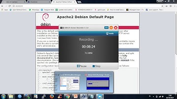 Tutorial install web server di debian 8