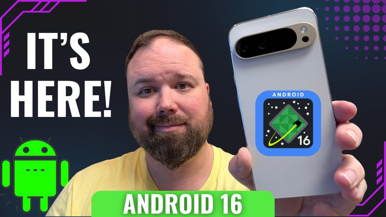 Android 16 IS HERE For Your Pixel Phone! What’s New!? - YouTube