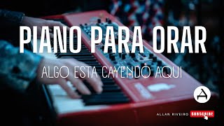 [1 hora]  PIANO DE ADORACIÓN  Algo está cayendo aquí  FONDO INSTRUMENTAL  Musica Cristiana