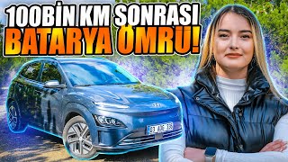 100 Bin km 'yi Geçmiş Elektrikli Hyundai Kona 'nın Batarya Ömrünü Ölçtük! Çok Şaşıracaksınız.