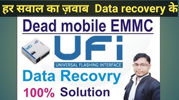 Data Recovery Dead Mobile /how to data recover dead mobile by EMMC UFI box data recovery 2023