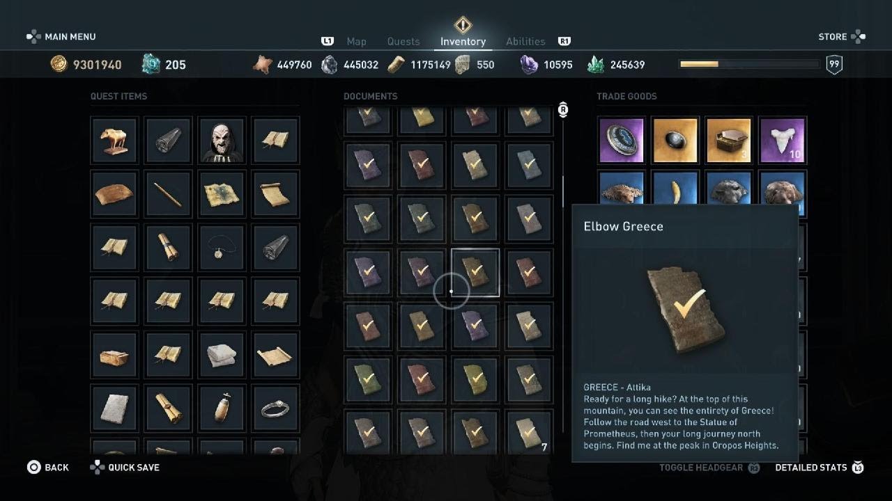 Glitched Korfu quest