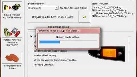 How To Use Flash Wizard For Backup & Restore DreamBox