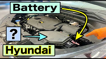 Où se trouve la batterie Hyundai Tucson hybride ?
