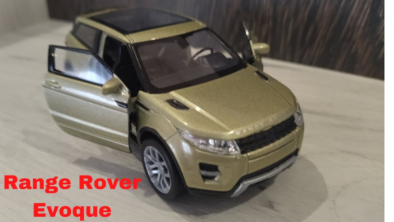 DIECAST RANGE ROVER EVOQUE Scale 1:34 !!! - YouTube