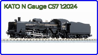REVIEW (2026): KATO N Gauge C57 1:2024. ESSENTIAL details.