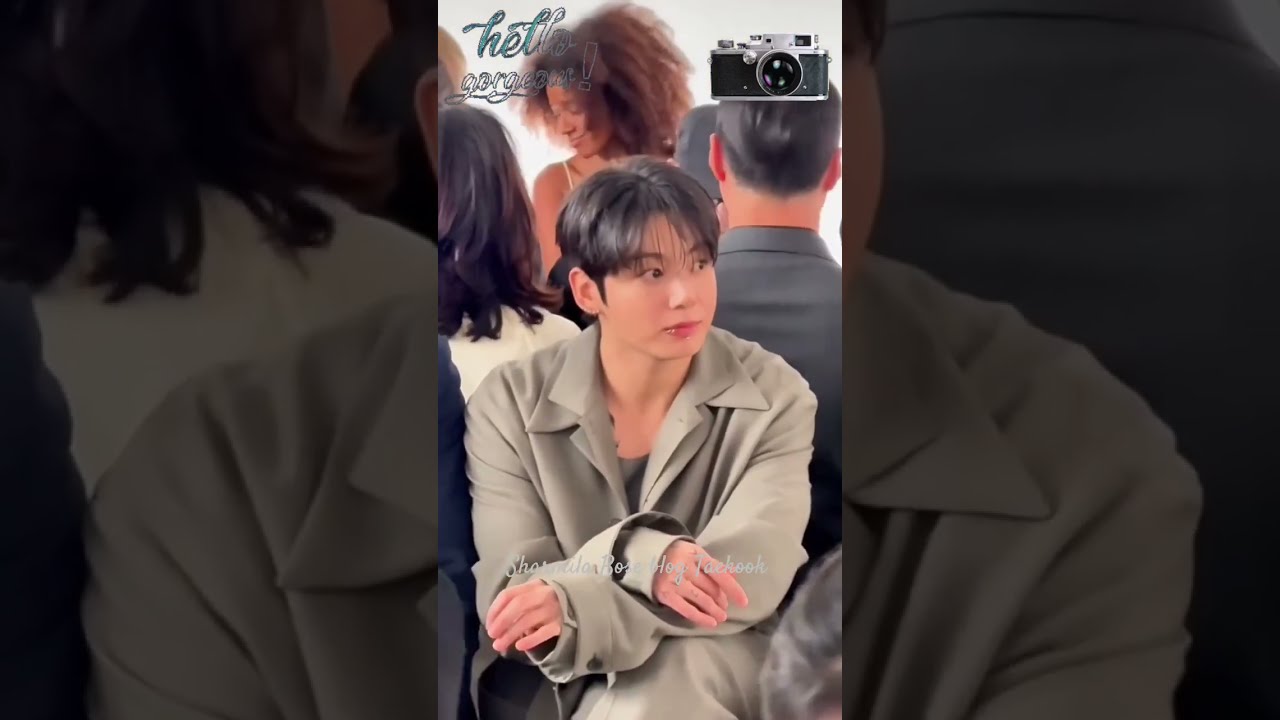 JK Is In The Calvin Klein Spring Summer 2026 Collection He S On Front Row Of Show Taekook
