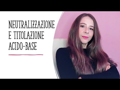 Video: Quale sostanza viene sempre prodotta da una reazione di neutralizzazione?