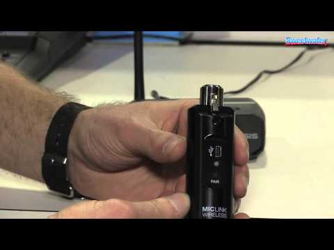 Alesis MicLink Wireless System Overview - Sweetwater at Winter NAMM 2014