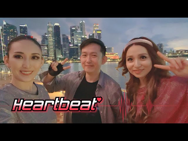 パラパラ】シンガポールでHeartbeat踊ってみた♪ #parapara #パラパラ