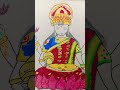Beautiful Lakshmi drawing for beginners #shorts#ytshorts