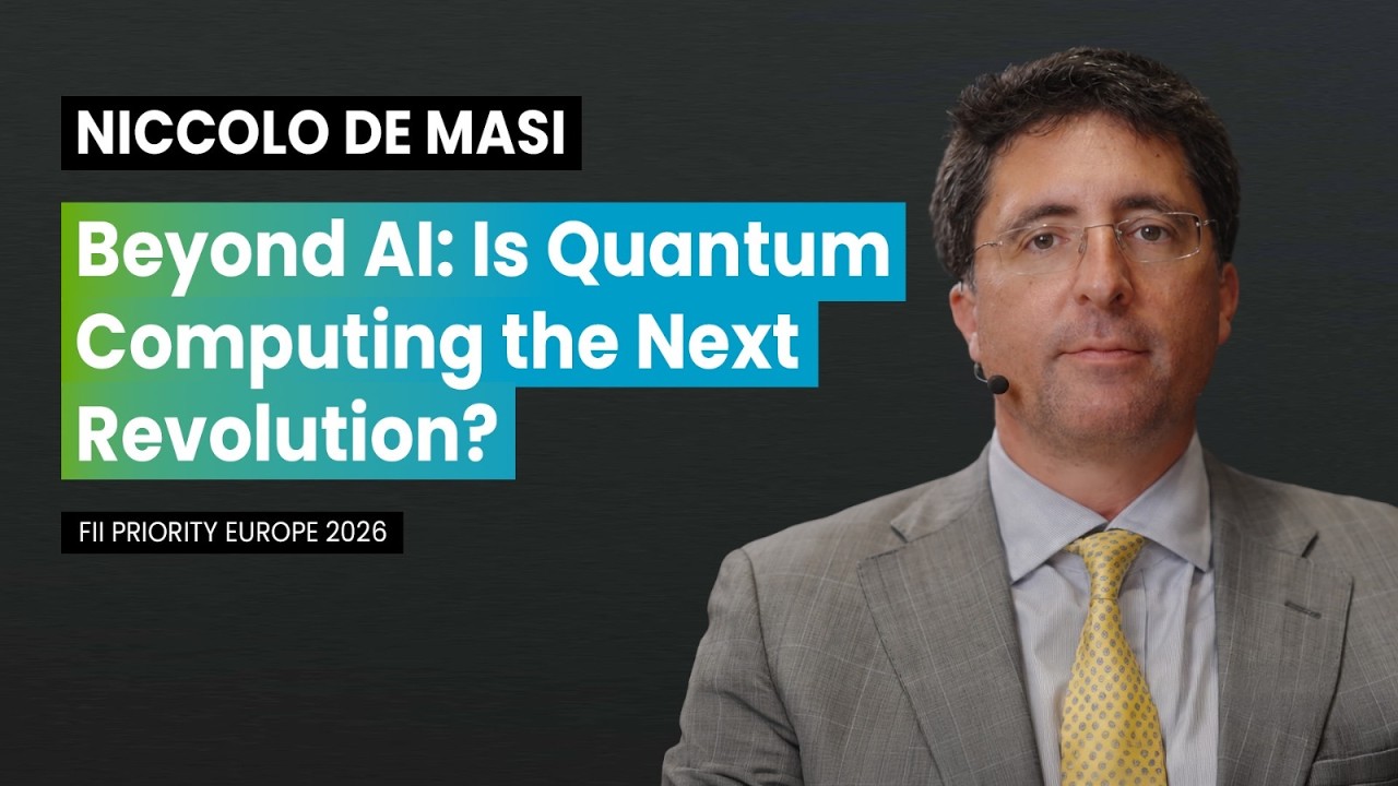 Niccolò de Masi, CEO and Chairman, IonQ | Leaders Talk