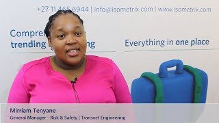 Isometrix Client Testimonial - Transnet Engineering