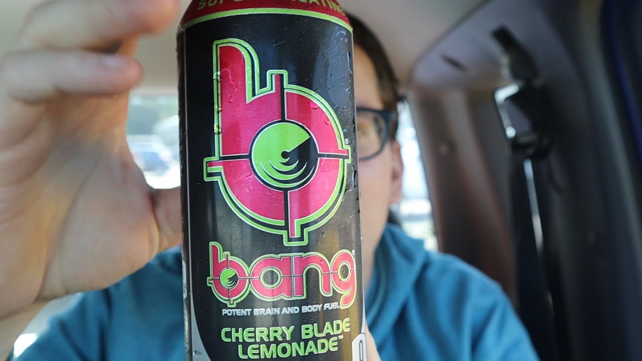 Bang cherry lemonade Energy drink review YouTube