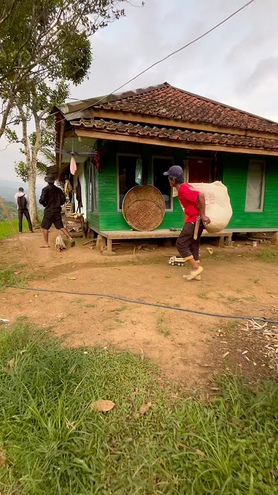 Suasana rumah yang indah dan bikin betah #youtube #short #viral #fyp #village