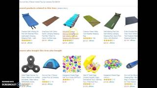 70% Off Pop Up Tent With Sleeping Pad