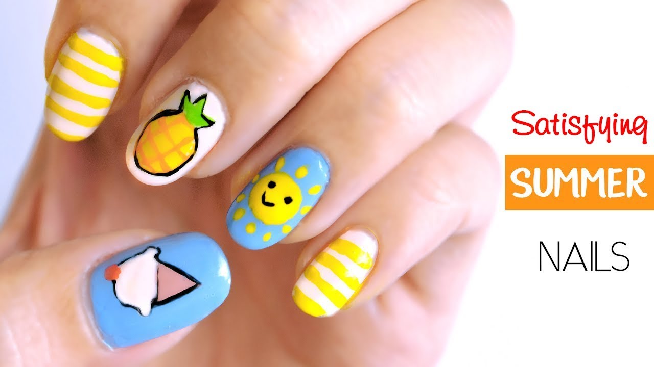The Most Satisfying Nail Art Compilation In The World #7 - YouTube