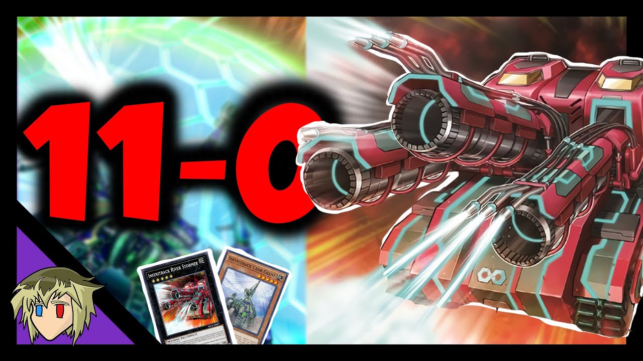 NEW Infinitrack 11 WINS in a row! Train Earth Machine deck! [YuGiOh