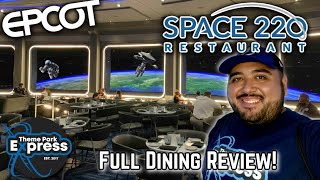 Is Space 220 Worth The Money?! Space 220 Honest Dining Review! Space 220 Epcot Review!