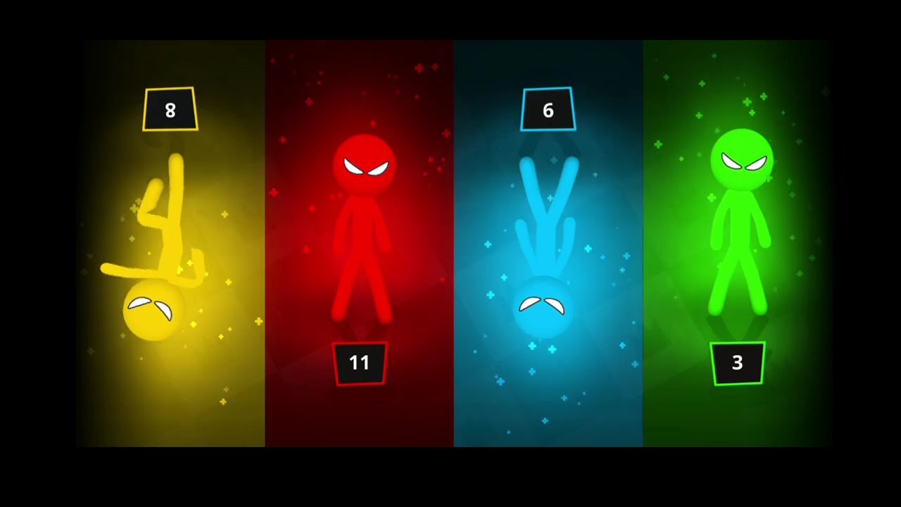 🎬 Funny Stickman Party Gameplay 😆🔥 | Crazy 4 Player Battles & Epic Wins!