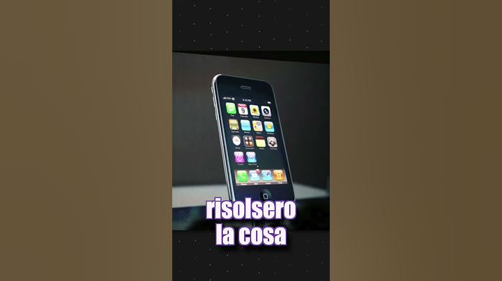 APPLE NON HA INVENTATO l'iPHONE.🤯