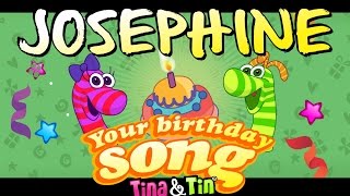 Tinatin Happy Birthday Josephine personalized  For Kids personalized