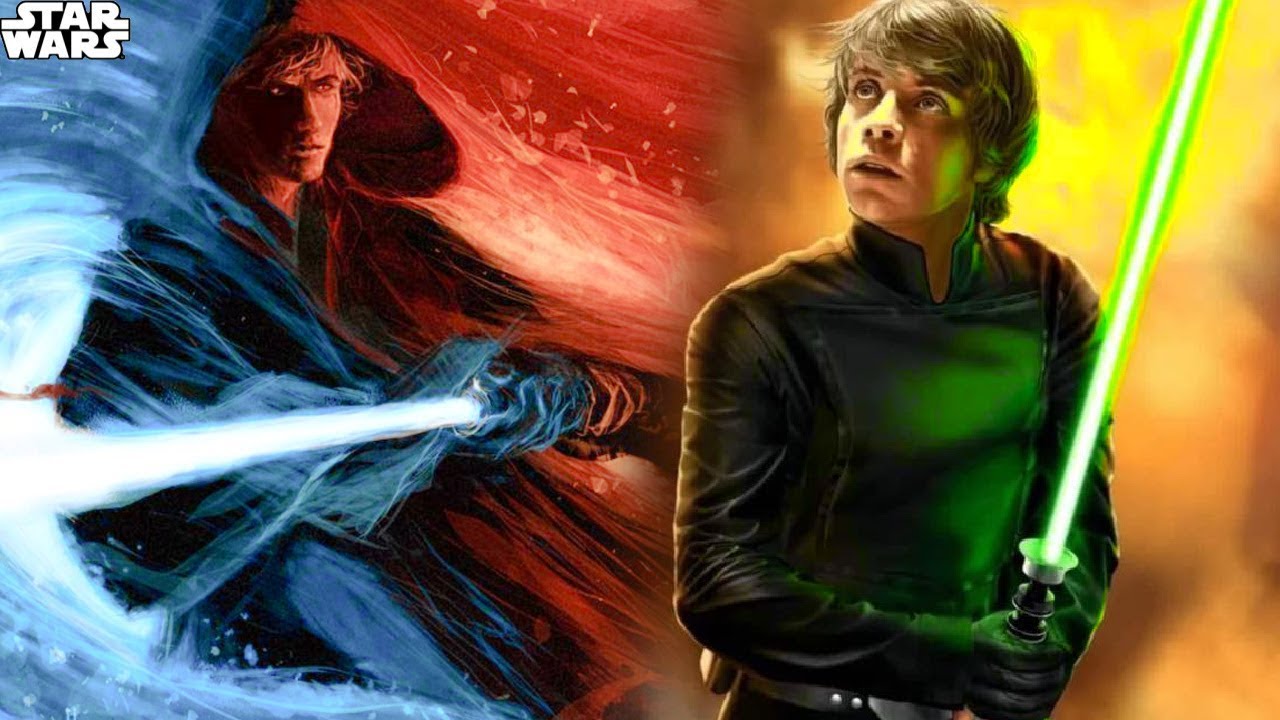 Full Potential Anakin Vs Grandmaster Luke Skywalker Star Wars 
