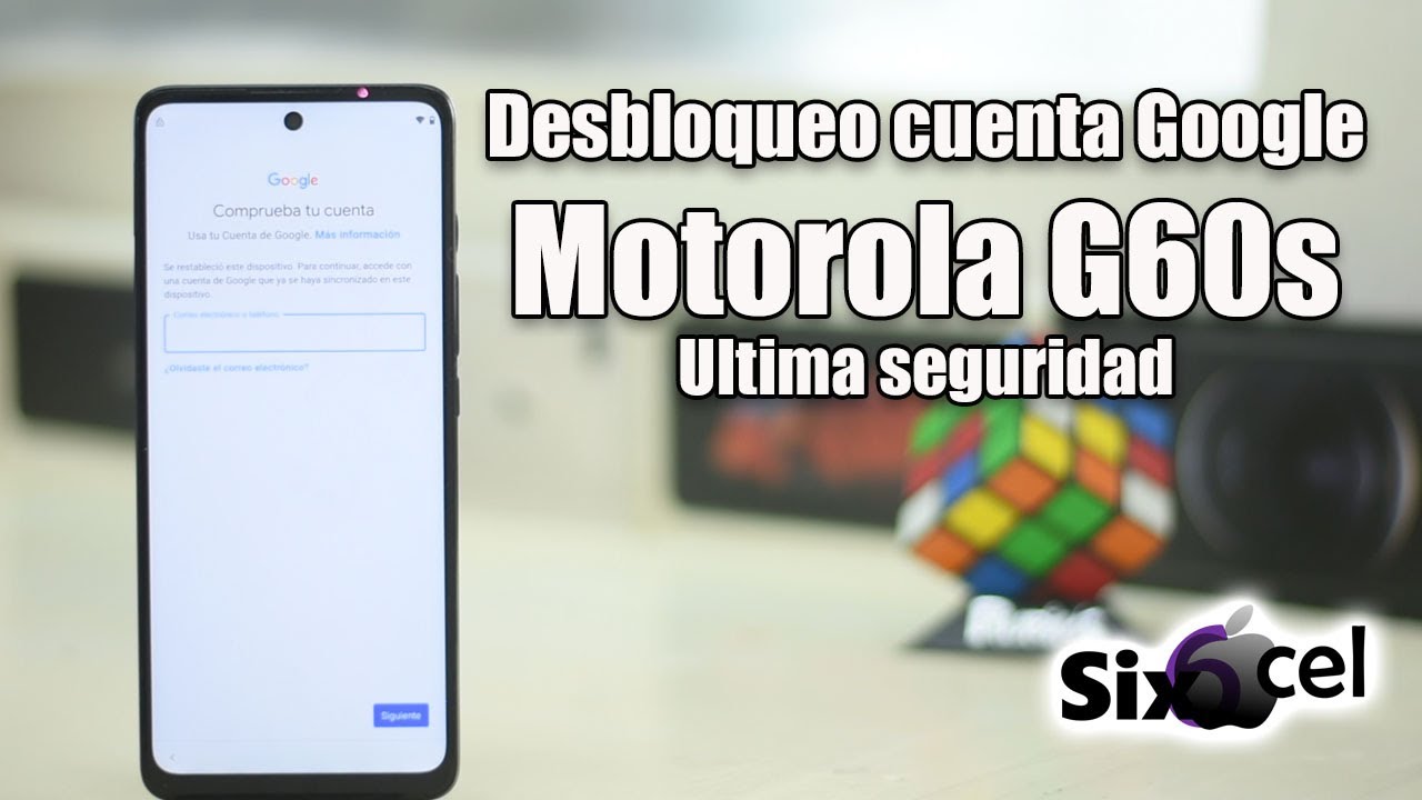 FRP Motorola Ultima Seguridad Elimina cuenta Google *Moto G60s* YouTube