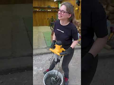 СТЯЖКА пола своими руками! Замесила так замесила!