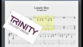 Lonely Boy Trinity Grade 3 Guitar